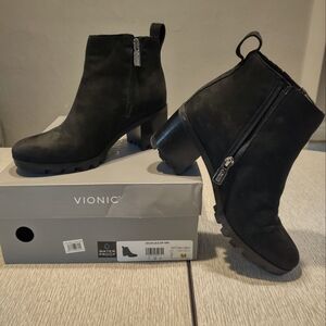 Vionic Wilma Boot Black 7